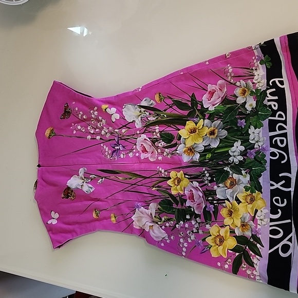 Pretty Dolce&Gabbana girl  printed casual dress - Picture 2 of 5